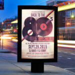 Retro Party - Premium Flyer Template + Facebook Cover - Image 2