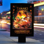 Thanksgiving Day - Premium Flyer Template + Facebook Cover - Image 2