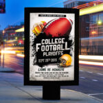 American Football Vol.2 - Premium Flyer Template + Facebook Cover - Image 2