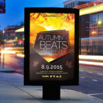 Autumn Beats - Premium Flyer Template + Facebook Cover - Image 2