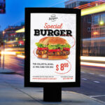 Special Burger - Premium Flyer Template + Facebook Cover - Image 2
