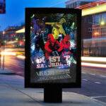 Dubstep Dance Party - Premium Flyer Template + Facebook Cover - Image 2