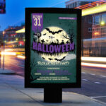 Halloween Vol.2 - Premium Flyer Template + Facebook Cover - Image 2