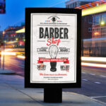Barber Shop Vol.2 - Premium Flyer Template + Facebook Cover - Image 2