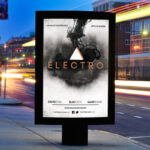 Electro Vol.2 - Premium Flyer Template + Facebook Cover - Image 2