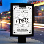 Fitness Games - Premium Flyer Template + Facebook Cover - Image 2