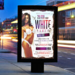 White Party - Premium PSD Flyer Template - Image 2