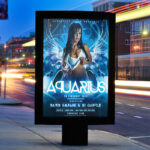 Aquarius Night - Premium PSD Flyer Template - Image 2