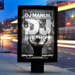 DJ Live Show - Premium Flyer Template + Facebook Cover - Image 2