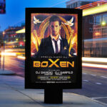 Special Guest Dj Boxen - Premium PSD Flyer Template - Image 2