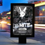 Black & White - Premium Flyer Template + Facebook Cover - Image 2