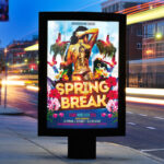 Spring Break Bash - Premium PSD Flyer Template - Image 2
