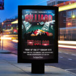 Billiard Tournament - Premium PSD Flyer Template - Image 2