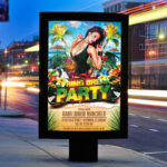 Spring Break Party - Premium PSD Flyer Template - Image 2