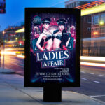 Ladies Affair - Premium Flyer Template + Facebook Cover - Image 2