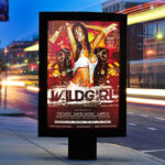 Wild Girl Party - Premium PSD Flyer Template - Image 2
