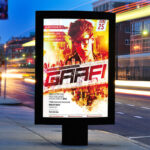 Special Guest Dj Garfi - Premium PSD Flyer Template - Image 2