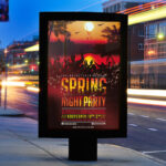 Spring Night Party - Premium PSD Flyer Template - Image 2