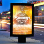 Summer Party Ocean - Premium Flyer Template + Facebook Cover - Image 2
