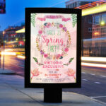 Watercolor Spring - Premium Flyer Template + Facebook Cover - Image 2