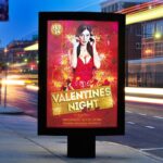 Valentines Exclusive Party Night - Free Club and Party Flyer PSD Template - Image 2