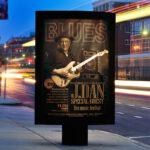 Blues - Premium Flyer Template + Facebook Cover - Image 2