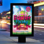 Easter Party - Premium Flyer Template + Facebook Cover - Image 2
