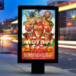 Mother Africa Party - Premium Flyer Template + Facebook Cover - Image 2