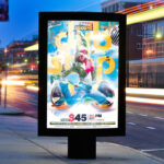 Dub Step Dance - Premium Flyer Template + Facebook Cover - Image 2