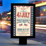 4th of July Party - Premium Flyer Template + Facebook Cover - Image 2