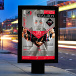 Fitness Revolution - Premium Flyer Template + Facebook Cover - Image 2