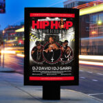 Hip Hop Music Sessions - Premium Flyer Template + Facebook Cover - Image 2