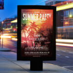 Summer Party Festival - Premium Flyer Template + Facebook Cover - Image 2