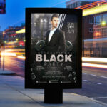 International Black Party - Premium Flyer Template + Facebook Cover - Image 2