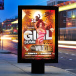 Girl Summer Wild - Premium Flyer Template + Facebook Cover - Image 2