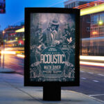 Live Acoustic Music - Premium PSD Flyer Template - Image 2