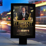 Elegant Night - Premium Flyer Template + Facebook Cover - Image 2
