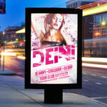 Special Guest DJ Deini - Premium Flyer Template + Facebook Cover - Image 2