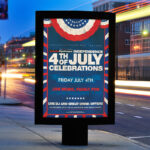 4th of July Celebrations - Premium Flyer Template + Facebook Cover - Image 2