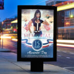 Memorial - Premium Flyer Template + Facebook Cover - Image 2