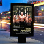 Fight Night Vol.2 - Premium Flyer Template + Facebook Cover - Image 2
