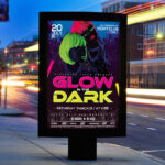 Glow in the Dark - Premium Flyer Template + Facebook Cover - Image 2
