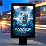 Karaoke Party - Premium PSD Flyer Template - Image 2