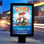 Summer Party Vol.4 - PSD Flyer Template + Facebook Cover - Image 2