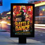 Battle Dance - Premium Flyer Template + Facebook Cover - Image 2