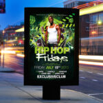 Hip Hop Fridays - Premium Flyer Template + Facebook Cover - Image 2