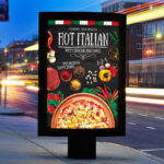 Hot Pizza - Premium Flyer Template + Facebook Cover - Image 2