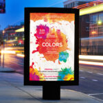 Electro Colors - Premium Flyer Template + Facebook Cover - Image 2