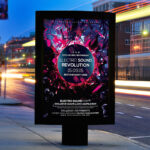 Electro Sound Revolution - Premium Flyer Template + Facebook Cover - Image 2