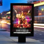 Fight Night - Premium PSD Flyer Template - Image 2